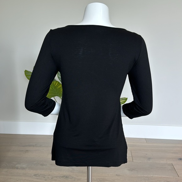 Ann Taylor ladies black top - Picture 4 of 7